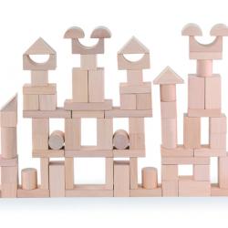 Bloques Natural madera Andreu Toys 100 piezas