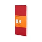 Cuaderno Moleskine de viaje Cahier Bolsillo Pautado Rojo Arándano