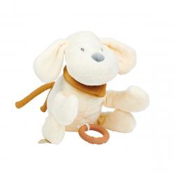 Nattou - Peluche Musical Velour Perrito Charlie Vainilla