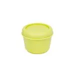 Recipiente para alimentos redondo 0,25L Milan serie Sunset amarillo