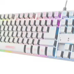 Teclado gaming Trust GXT 833W Thado Blanco