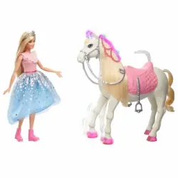 Barbie - Princess Adventure Caballos, mascotas con accesorios