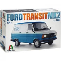 Italeri 3687 - Maqueta Ford Transit Mk2. Escala 1/24