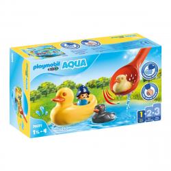 Playmobil - Familia De Patos 1.2.3 Aqua