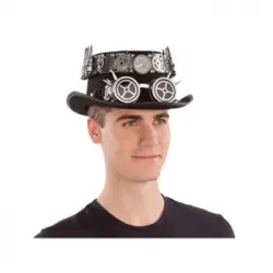 Sombrero Steampunk Negro (207545)