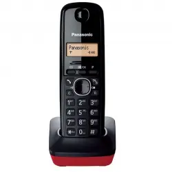 Teléfono Inalámbrico Panasonic Dect KX-TGB610SPR Negro/Rojo