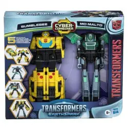Transformers Earthspark Cyber-combiner - Terran Bumblebee Y Mo Malto - Figura - Transforme