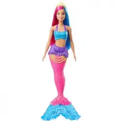 Barbie Dreamtopia Sirene - Gjk08 - Muñeca Maniquí - Rosa