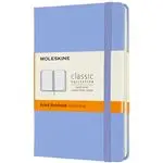 Cuaderno Moleskine Classic large rayas tapa dura azul hortensia