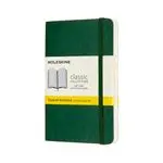 Cuaderno Moleskine Classic pocket cuadros tapa blanda verde mirto