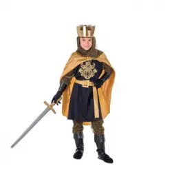 Disfraz De Rey Medieval Para Niño
