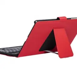 Funda SilverHT Rojo con teclado bluetooth para Samsung Galaxy Tab A9+ 2023 11''