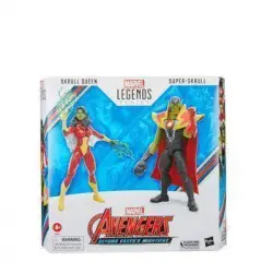 Hasbro Marvel Legends Series Skrull Queen Y Super-skrull - Figura - Avengers - 4 Años+