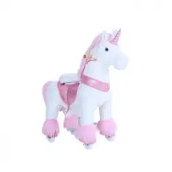 Ponycycle Pink Unicorn Para Montar Modelo Grande De 4 A 9 Años