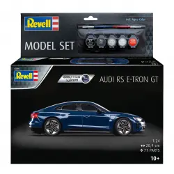 Revell - Kit de montaje a presión Audi e-tron GT easy click con accesorios básicos Revell.