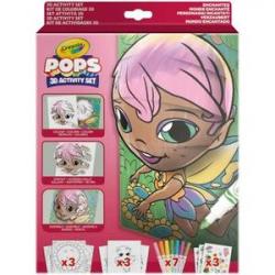 Crayola - Set De Actividades Color Pops 3D Enchanted