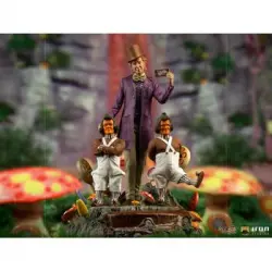 Figura Willy Wonka & La Fabrica De Chocolate 50th Ann Deluxe Escala 1/10