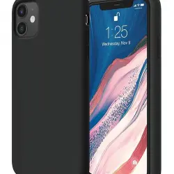 Funda 4-ok Silk Negro para iPhone 11