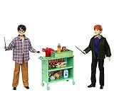 Mattel - Muñecos Con Accesorios De Comida Harry Y Ron En El Expreso De Hogwarts Harry Potter Modelos Surtidos