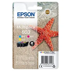 Pack de Cartucho de tintas 3 colores (CMY) Epson 603 C13T03U54010
