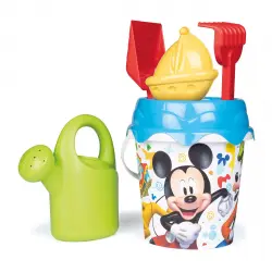 Smoby - Cubo de playa completo Mickey Mouse Disney Smoby Life.