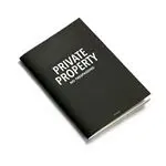 Cuaderno Bullet Octagon Design A4 Private Property punteado negro