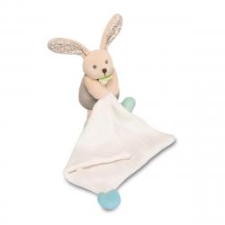 Doudou Et Compagnie - Peluche Con Mantita Conejo POUPI Naturaleza