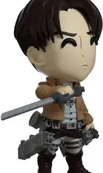 Figura Youtooz Ataque a los Titanes Levi Ackerman 11cm