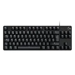 Teclado gaming mecánico Logitech G413 TKL SE Negro